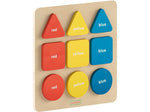 Flash Furniture Bright Beginnings Basic Shapes STEM Puzzle Board (MK-MK00590-GG)