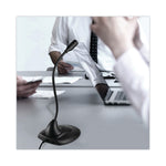Adesso Xtream M1 Desktop Omnidirectional Gooseneck Microphone, Black (ADEXTREAMM1)