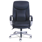 Commercial 2000 High-Back Executive Chair, Dynamic Lumbar Support, Supports 300lb, 20" To 23" Seat Height, Black, Silver Base