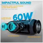 Treblab HD-MAX Wireless Bluetooth Speaker, Waterproof, Gray (HD-MAX-GR)