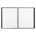 Duraflex Poly Notebook, 1-Subject, Medium/College Rule, Black Cover, (80) 11 x 8.5 Sheets
