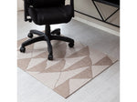Anji Mountain Rug'd Dormis Carpet & Hard Floor Chair Mat, 36" x 48", Brown/Beige Polyester (AMB9038)