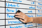 Post-it Easy Erase Plastic Adhesive Dry-Erase Whiteboard, 4' x 3' (FWS4X3)