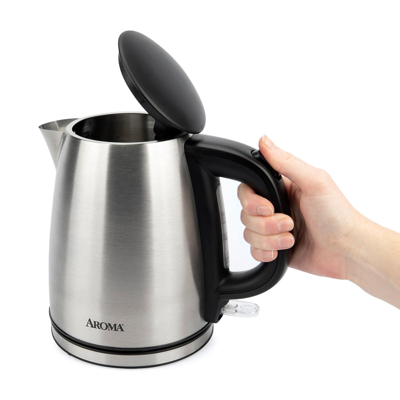Aroma AWK-267SB Stainless Steel Electric Kettle, 4-Cups, Silver