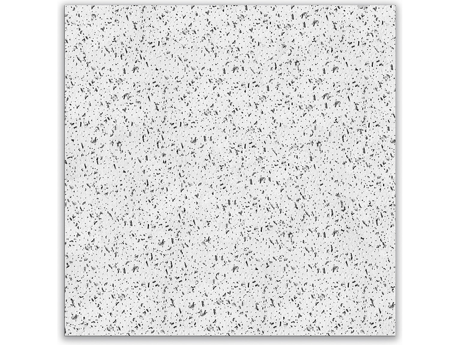 Armstrong CORTEGA Tegular Edge Ceiling Tile, 24" x 24", White, 16/Carton (BP704A)