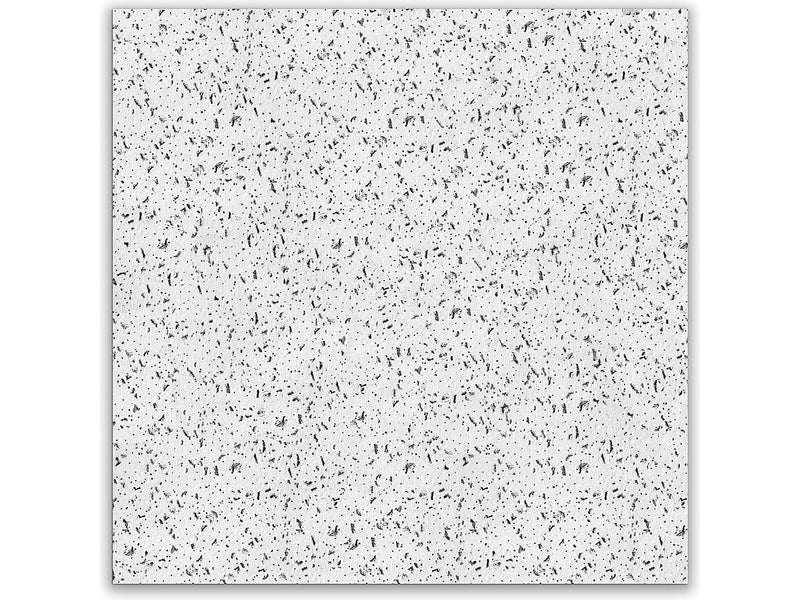 Armstrong CORTEGA Tegular Edge Ceiling Tile, 24" x 24", White, 16/Carton (BP704A)
