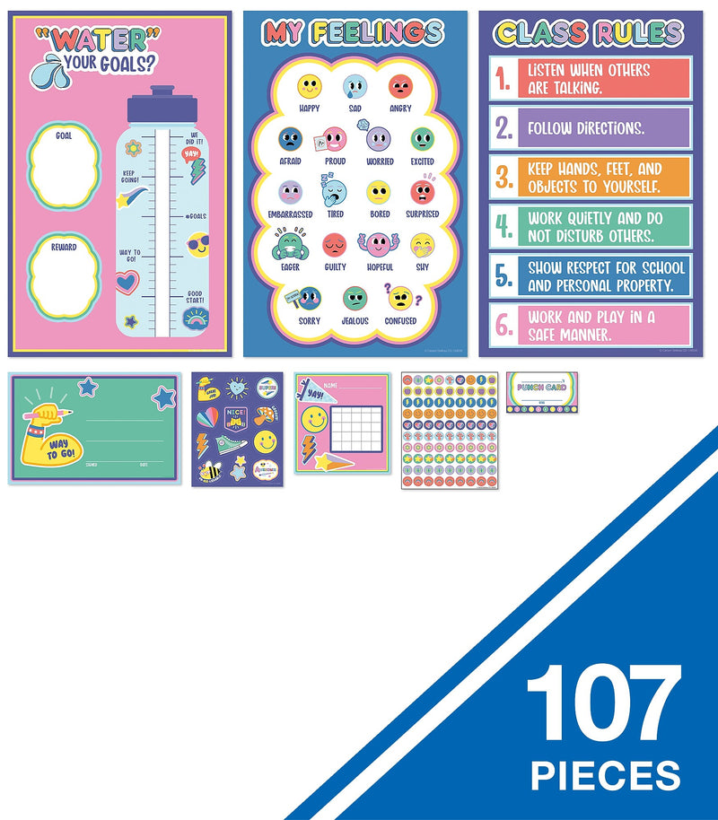 Carson Dellosa Education Behavior Management Classroom Kit, Multicolored, 107/pack (149036)