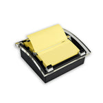Post-it Pop-up Notes Dispenser for 3" x 3" Notes, Black/Clear (DS330-BK)