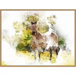 Amanti Art Stallion II by Chamira Young Framed Canvas Wall Art Print, 42" x 32" (A42677748000)