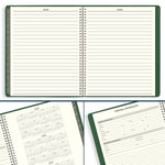2026 AT-A-GLANCE Recycled 9" x 11" Monthly Planner, Faux Leather Cover, Green (70-260G-60-26)