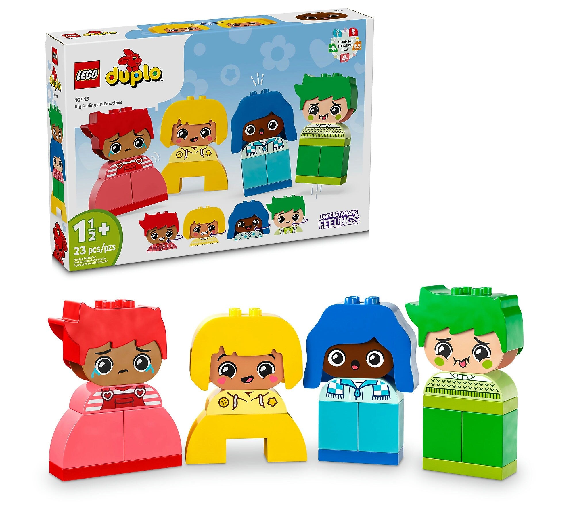 LEGO DUPLO My First Big Feelings & Emotions, 23 Pieces (10415)