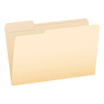 Pendaflex Heavy Duty File Folder, 1-Tab, Assorted, Legal Size, Manila, 100/Box (R753 1/3)