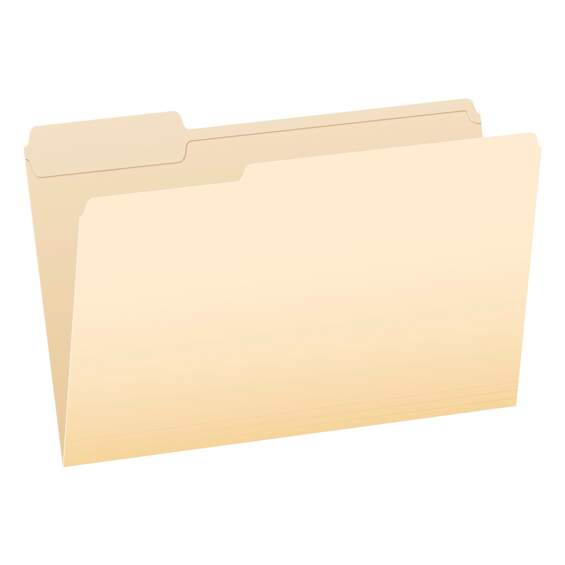 Pendaflex Heavy Duty File Folder, 1-Tab, Assorted, Legal Size, Manila, 100/Box (R753 1/3)