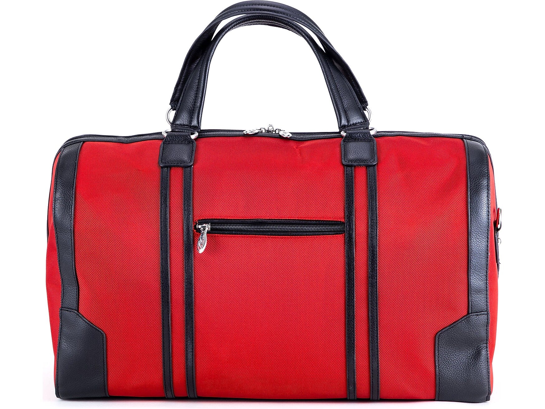 McKlein Kinzie 20.5" Nylon Weekender Duffel, Red (78196)