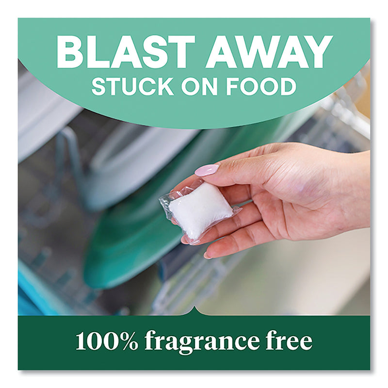 Seventh Generation Natural Automatic Dishwasher Detergent Packs, Free and Clear, 45 Powder Packets/Box