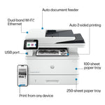 HP LaserJet Pro MFP 4101fdw Wireless Black & White Laser Printer, All-In-One, Print, Scan, Copy, Fax, Best for Office (2Z619F)