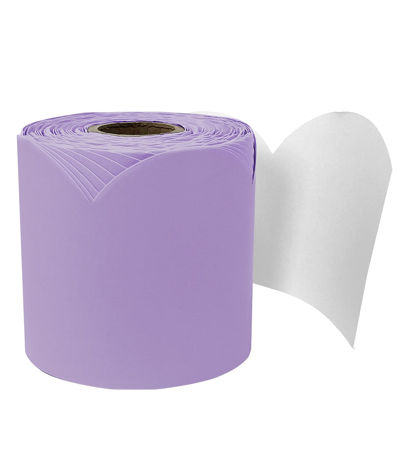 Carson Dellosa Rolled Scalloped Borders, 3" x 65', Lilac (108536)