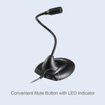 Adesso Noise Canceling Omni-Directional Microphone, Black (Xtream M1)