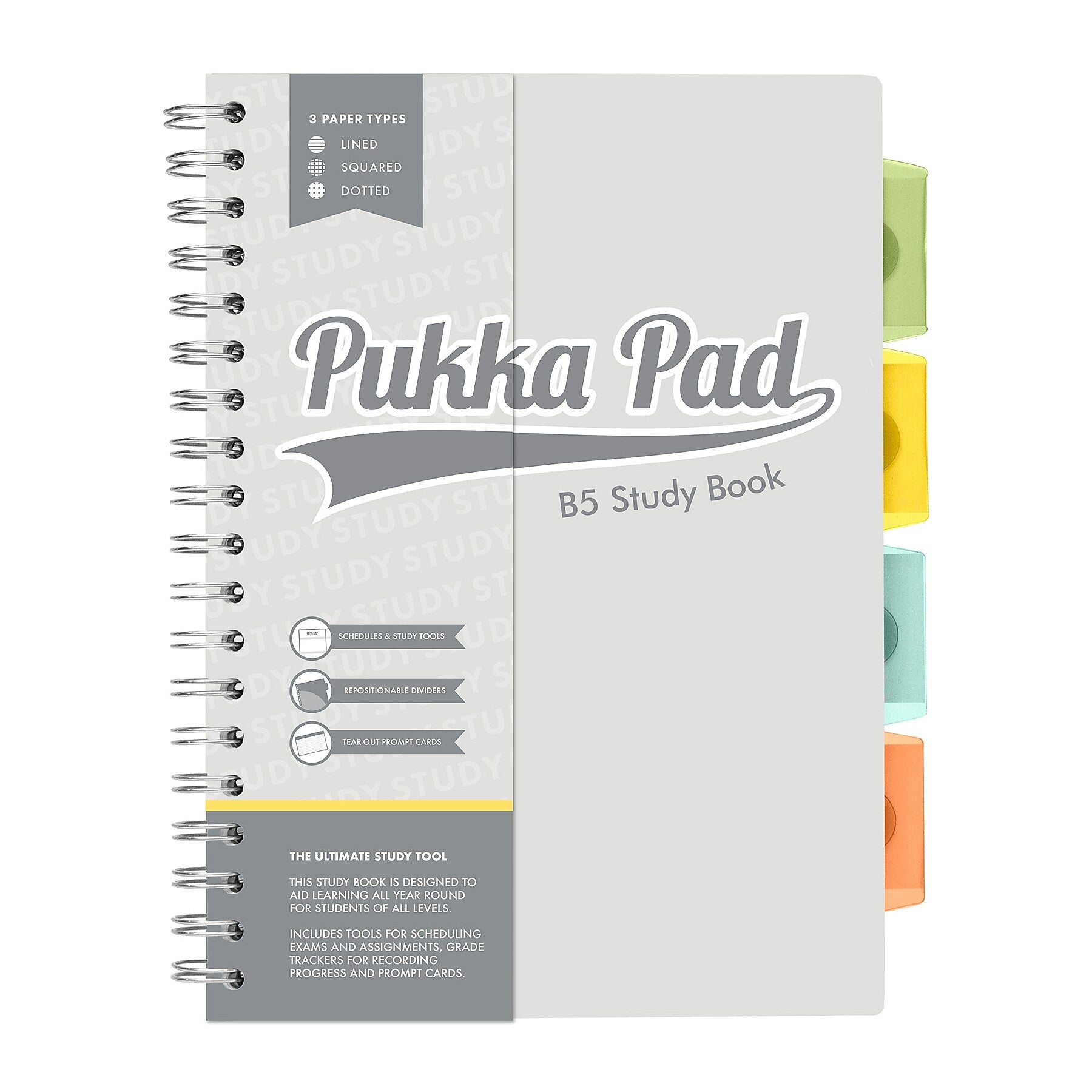 Pukka Pad Education Customizable Notebook, Multicolor, 2/Bundle (PUK9824STU-2)