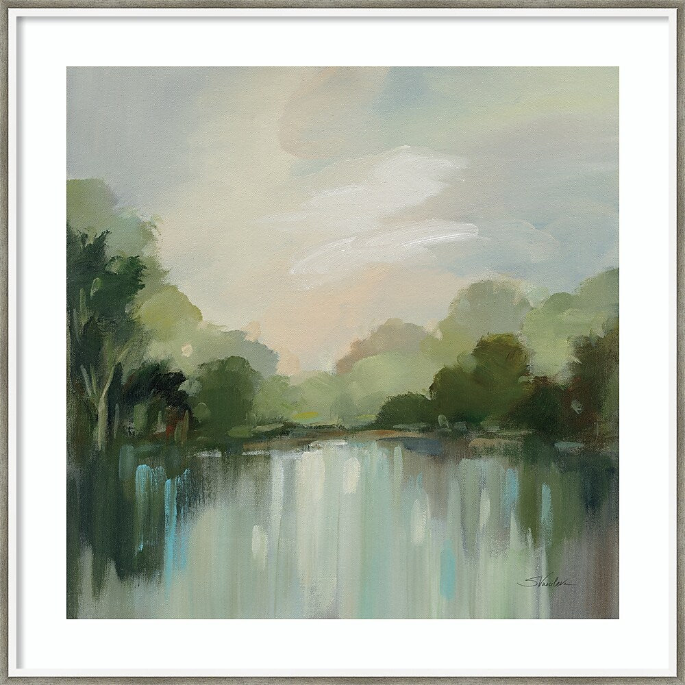 Amanti Art Cool Spring Day by Silvia Vassileva Wood Framed Wall Art Print, 33" x 33" (A42677390572)