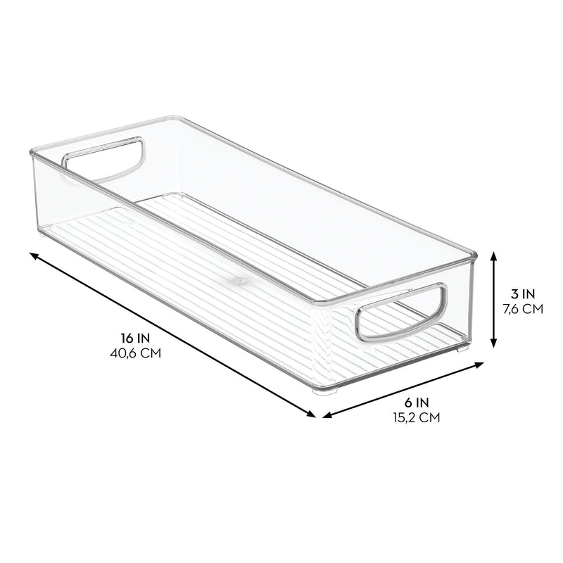 iDESIGN Pantry Organizers, Clear, 4/Set (27822M4)