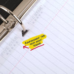 Five Star Reinforced Wide Ruled Filler Paper, 8" x 10.5", 3-Hole Punched, 80 Sheets/Pack (150002/150034)