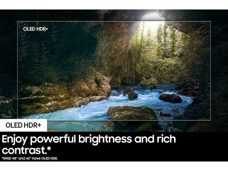Samsung S90D Series 55" OLED 4K TV (QN55S90DAFXZA)
