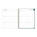 2025-2026 Blue Sky Greta 8.5" x 11" Weekly & Monthly Planner, Plastic Cover, Multicolored (136479-A26)