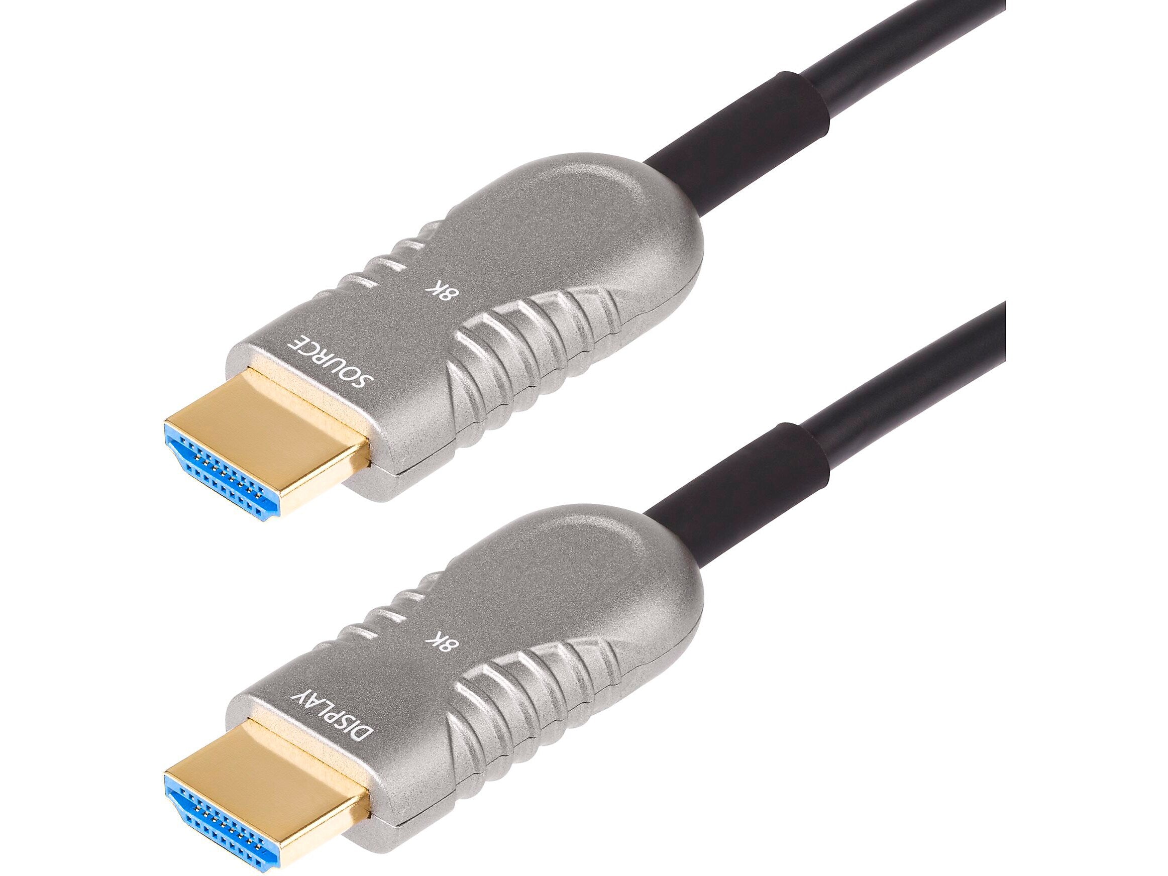 StarTech 100' HDMI to HDMI, Male to Male, Black (8K-A-100F-HDMI-CABLE)