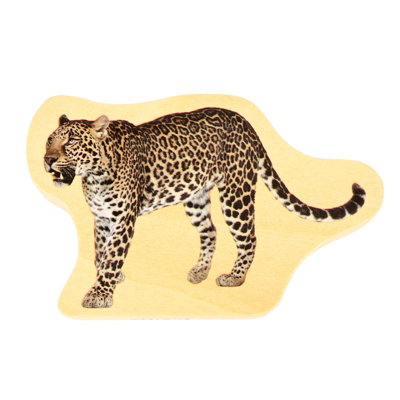 TickiT Wooden Wild Animal Blocks, Multicolored, 15 Pieces/Set (CTU73572)