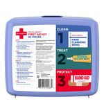 Johnson & Johnson Travel Ready Office First Aid Kit, 80 Pieces (202068)