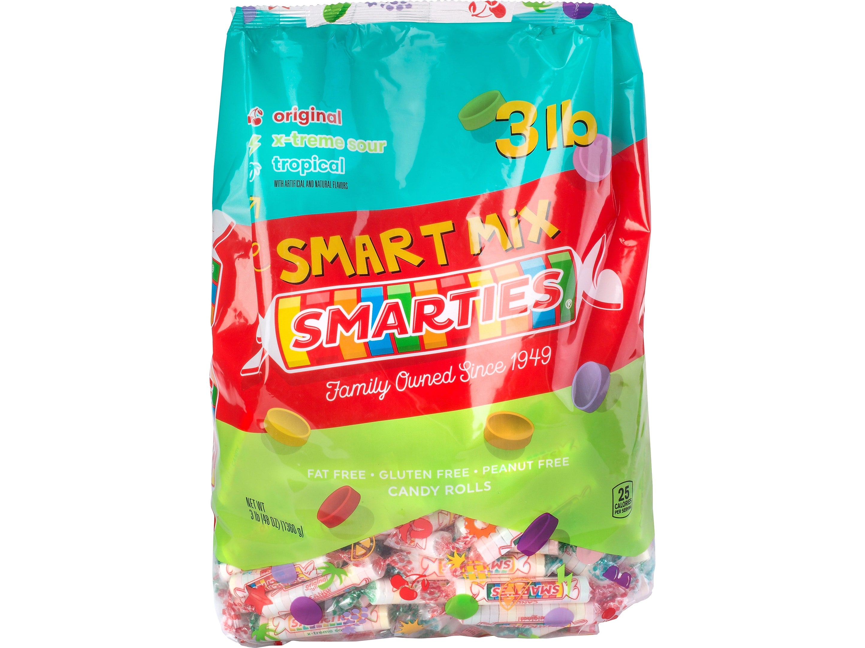 Smarties Smart Mix Hard Candy, 48 oz. (CDY00348 )