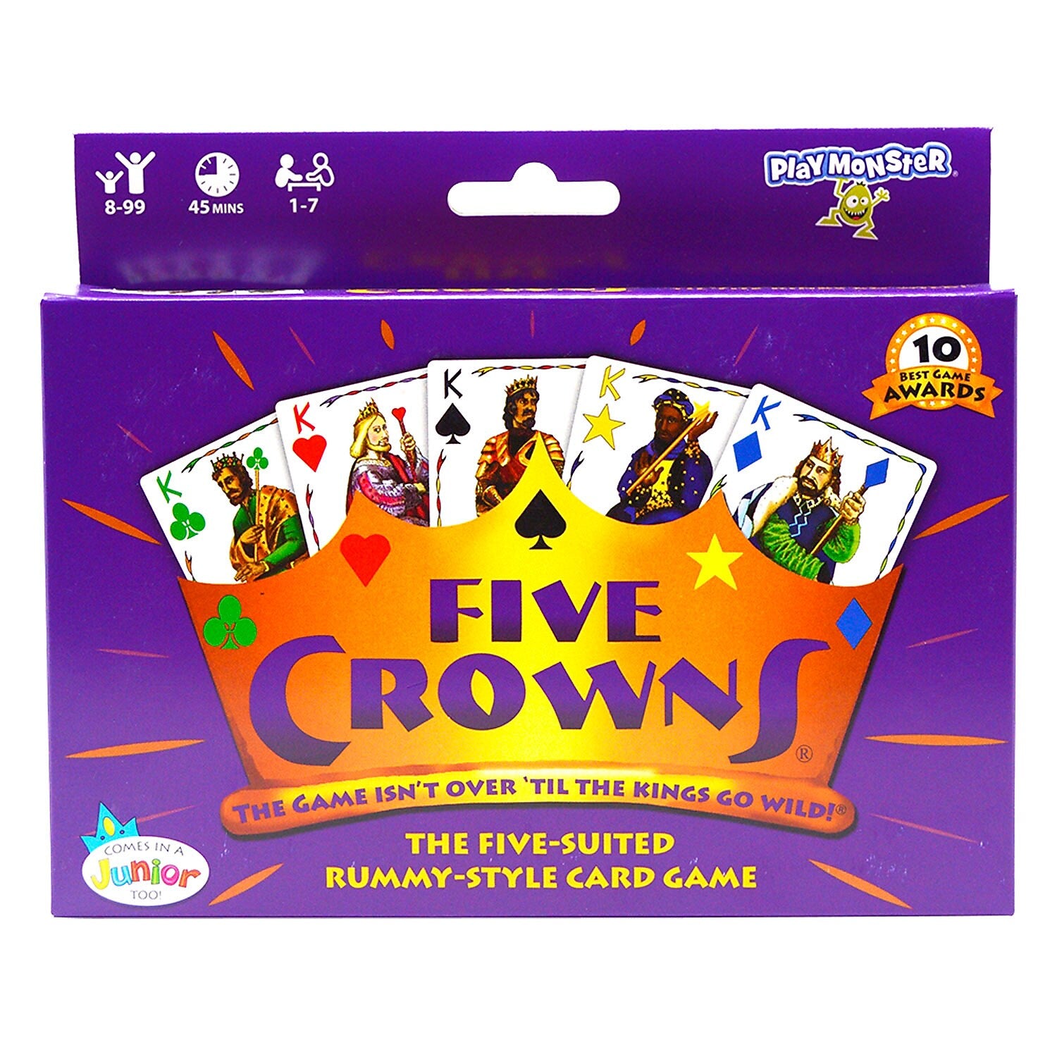 PlayMonster Five Crowns Game, 2/Bundle (SME4001-2)