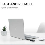 Plugable USB-C to Ethernet Adapter, Black (USBC-TE1000)