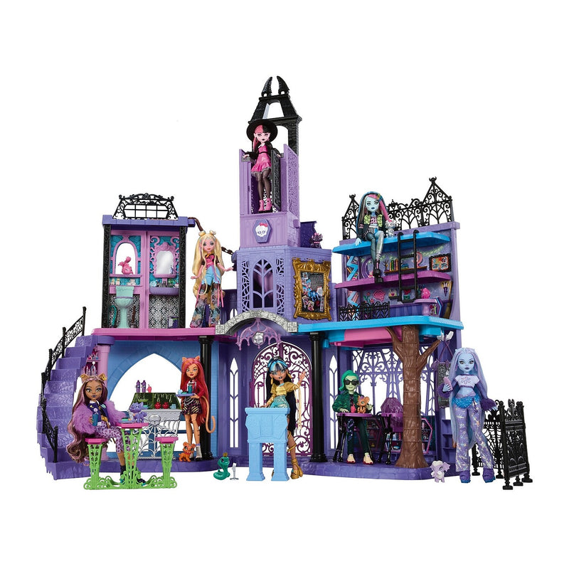 Mattel Monster High Haunted School Dollhouse Playset (HLP88)