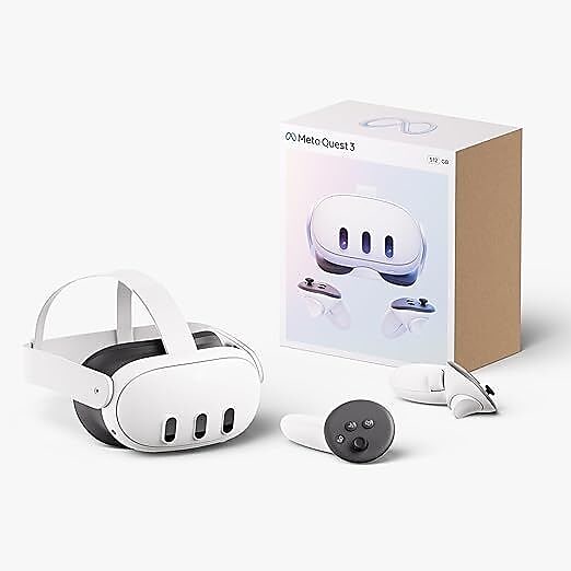 Meta Quest 3, 512GB, White (899-00583-01)