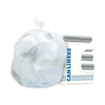 Heritage High-Density Waste Can Liners, 16 gal, 12 mic, 24 x 33, Natural, 500/Carton (HERZ4833MNR02)
