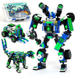 JITTERYGIT Robotryx Blue SnabGlider Robot Building Toy, 246 Pieces/Pack (ROBOTRYX-BLUE)