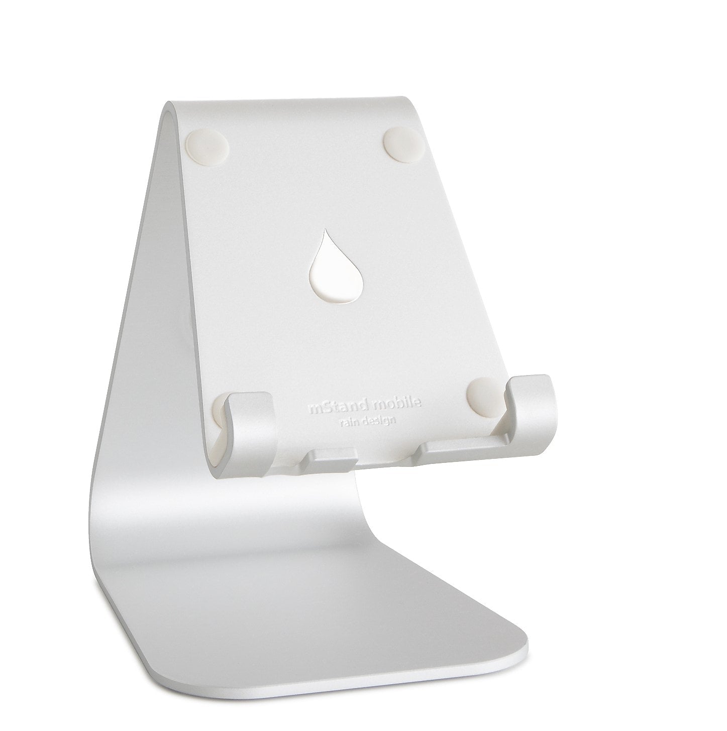 Rain Design mStand mobile Cell Phone Desktop Stand, Silver (10059)