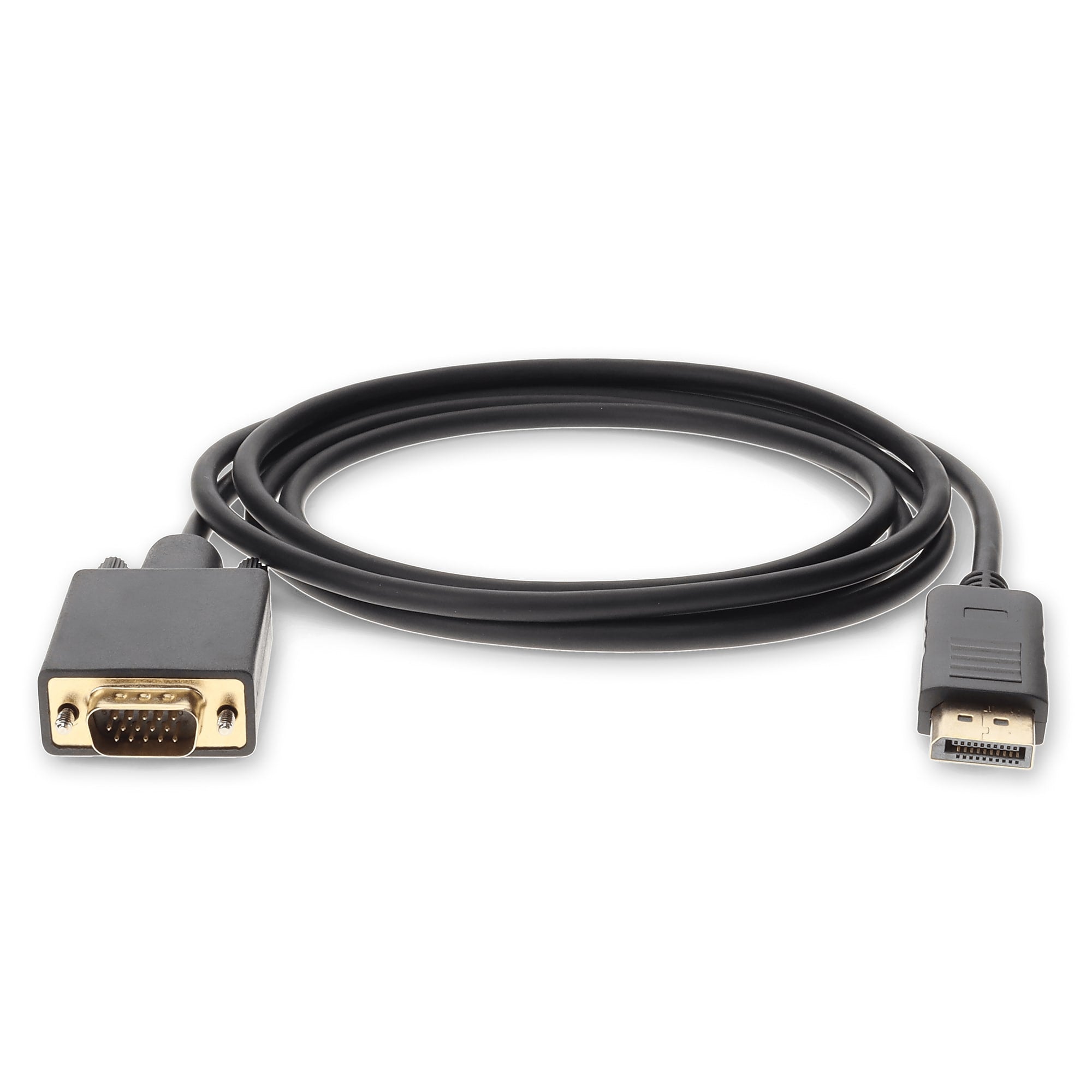 AddOn 6' DisplayPort to VGA Adapter Cable, Male to Female, Black (DISPLAYPORT2VGA6F)