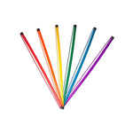 Champion Sports Jump Rope Stick Set, Multicolor, 6/Set (CHMP532)