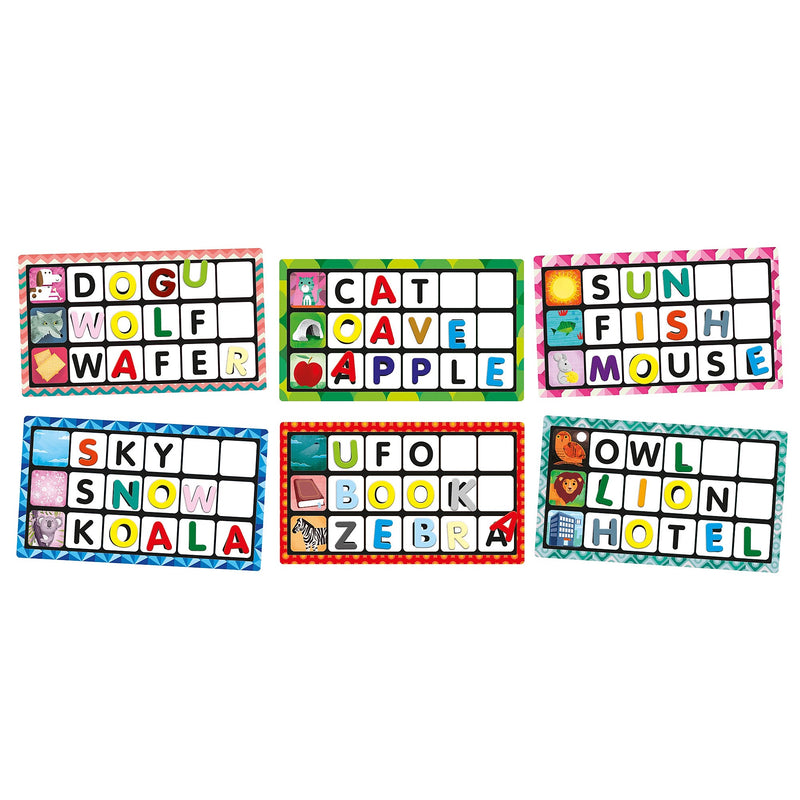 Headu Montessori Touch Bingo Letters & Words (HDUEN20980)