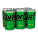 Sprite Mini Can Zero Sugar Lemon Lime Soda, 7.5 oz., 24 Cans/Carton (00049000061024)