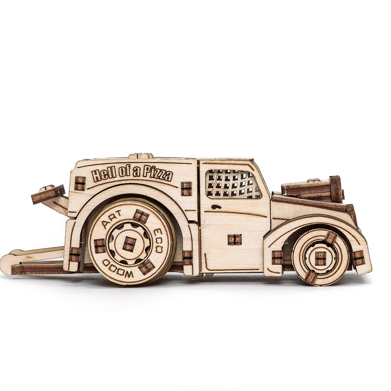 EWA Eco-Wood-Art Vehicles Set 3D Wooden STEM Construction Kit, 364 Pieces/Set (AVRAV0523410)