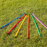 Champion Sports Jump Rope Stick Set, Multicolor, 6/Set (CHMP532)