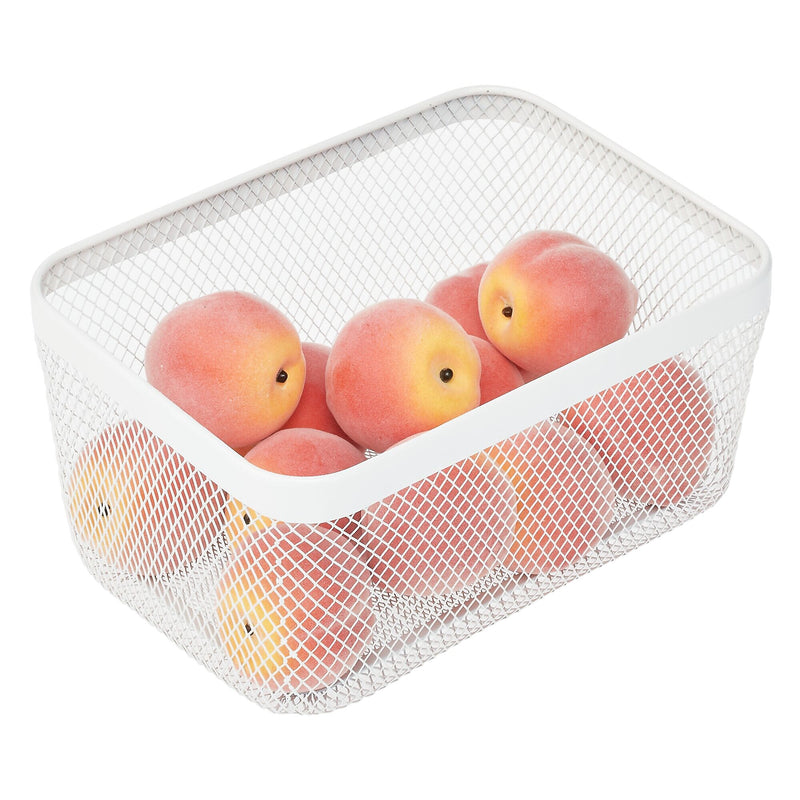 mDesign Steel Organizer, Matte White (25958)