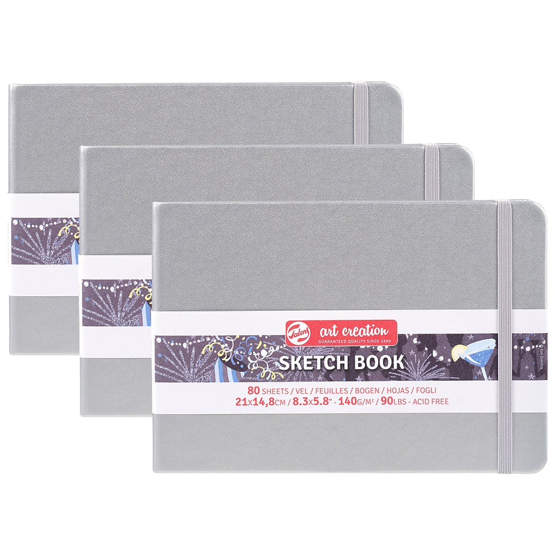 Talens Art Creation 8.3" x 5.8" Sketch Book, 80 Sheets/Book, 3/Bundle (TLN9314045M-3)