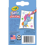 Crayola Swirl Crayons, Assorted Colors, 24/Pack, 6 Packs/Bundle (BIN523439-6)