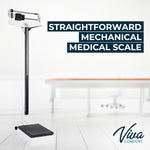 Viva Comfort ME904 ADIME904-02-MK Physician Scale, White, 440 lbs. Capacity