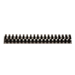 Fellowes 2" Plastic Binding Spine Comb, 500 Sheet Capacity, Black, 40/Pack (52369)